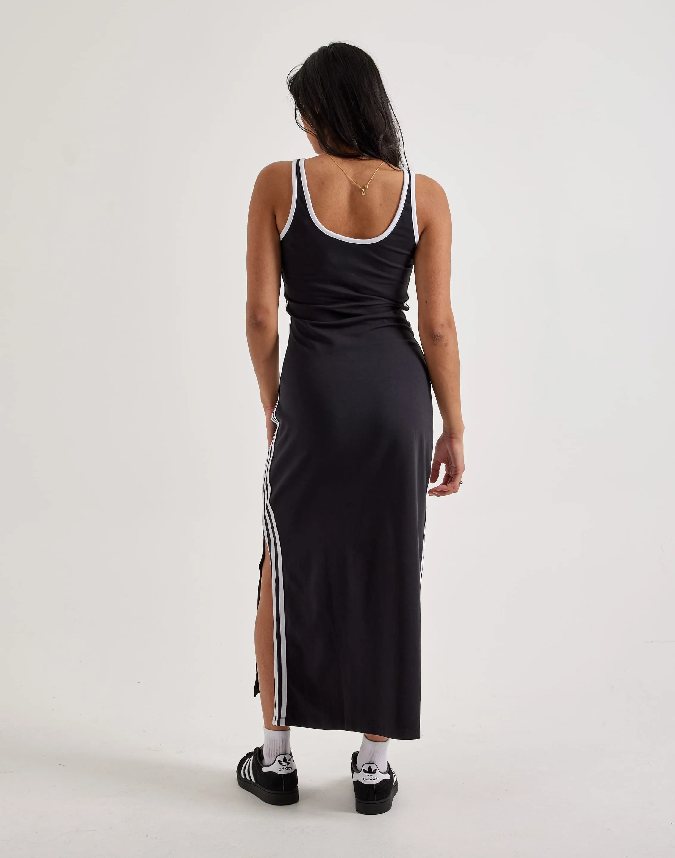 Adidas Adicolor 3-Stripes Tank Maxi Dress