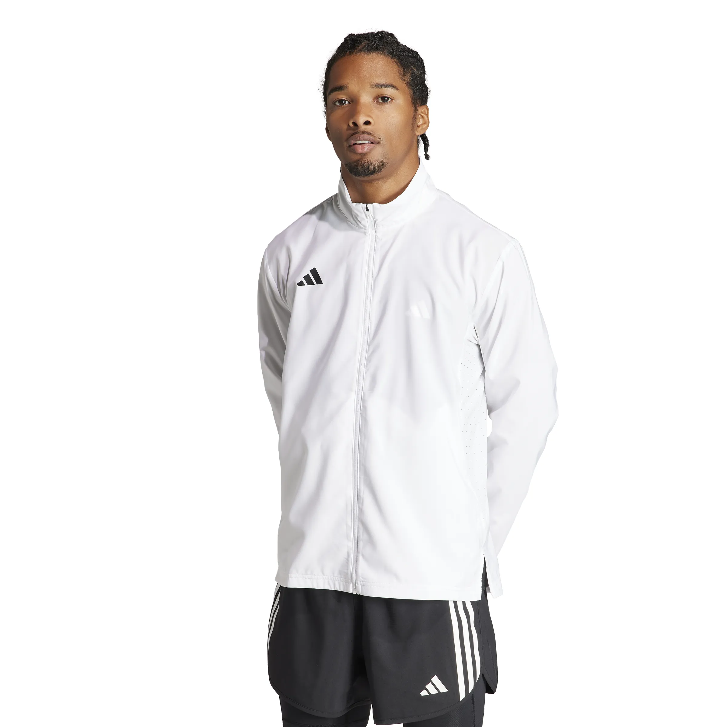 adidas Men's Adizero Essentials Running Jacket