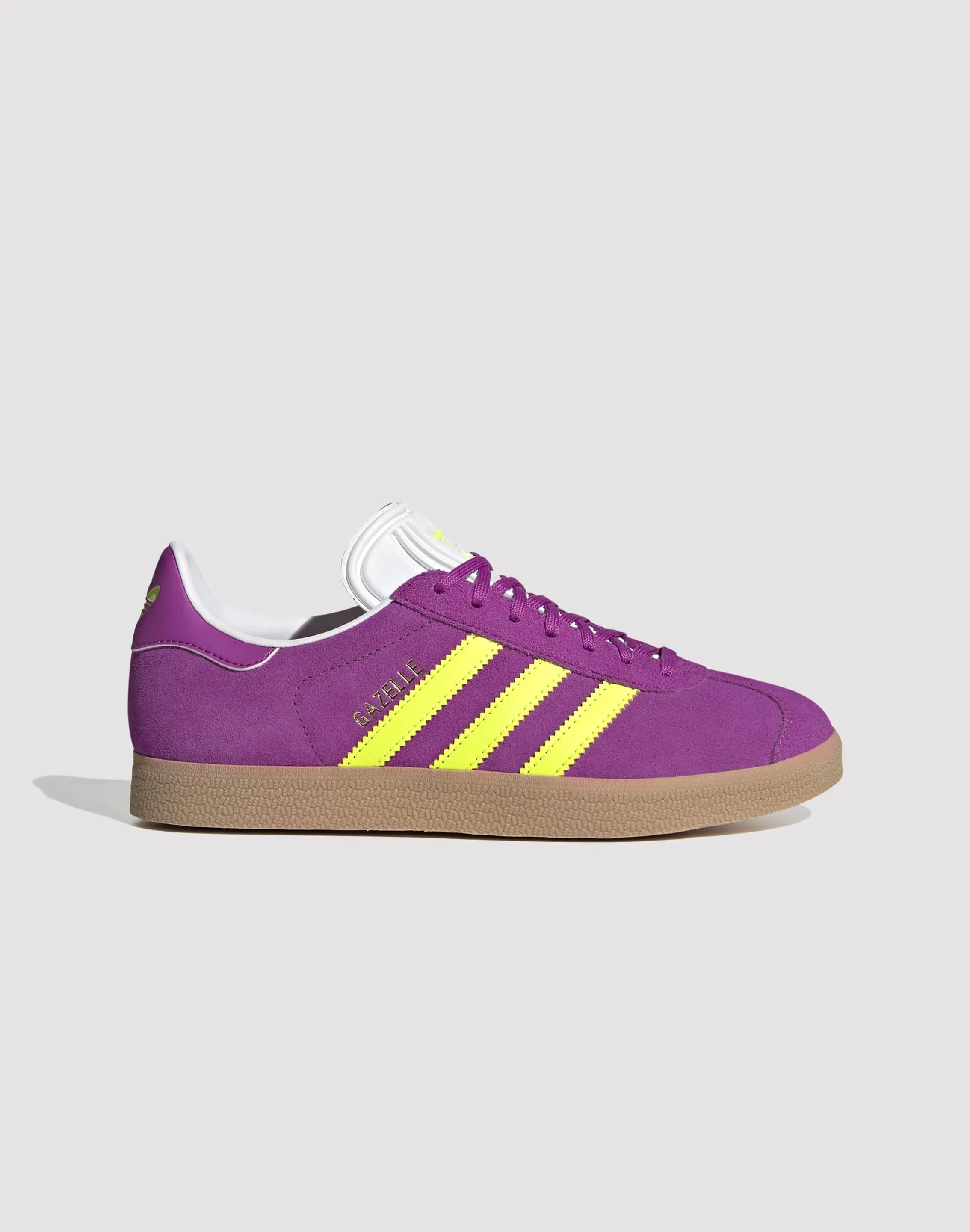 Adidas Originals Gazelle "Purple Burst/Solar Yellow/Off-White"