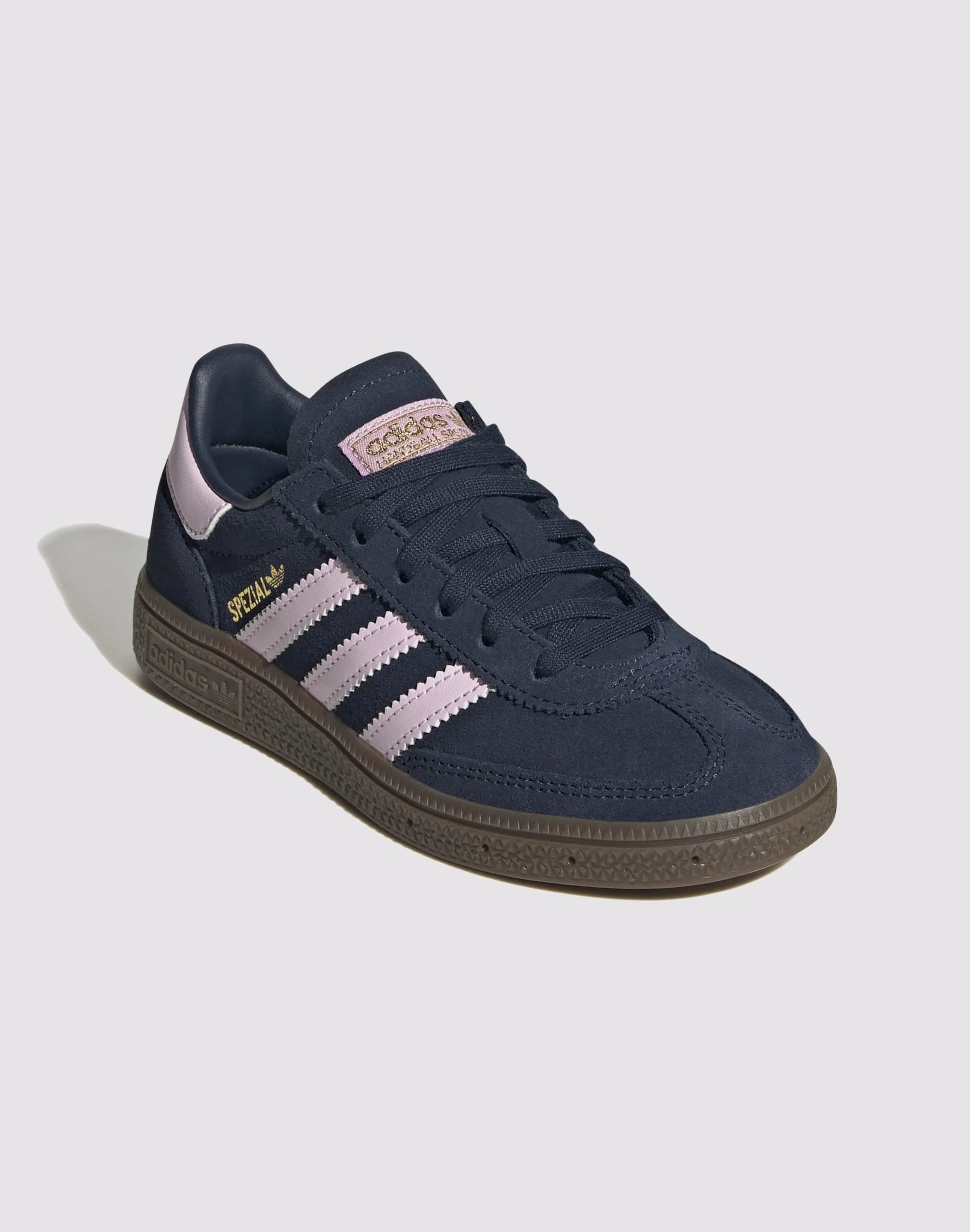 Adidas Originals Handball Spezial Preschool Girls' "Night Indigo/Orchid Fusion/Gum"