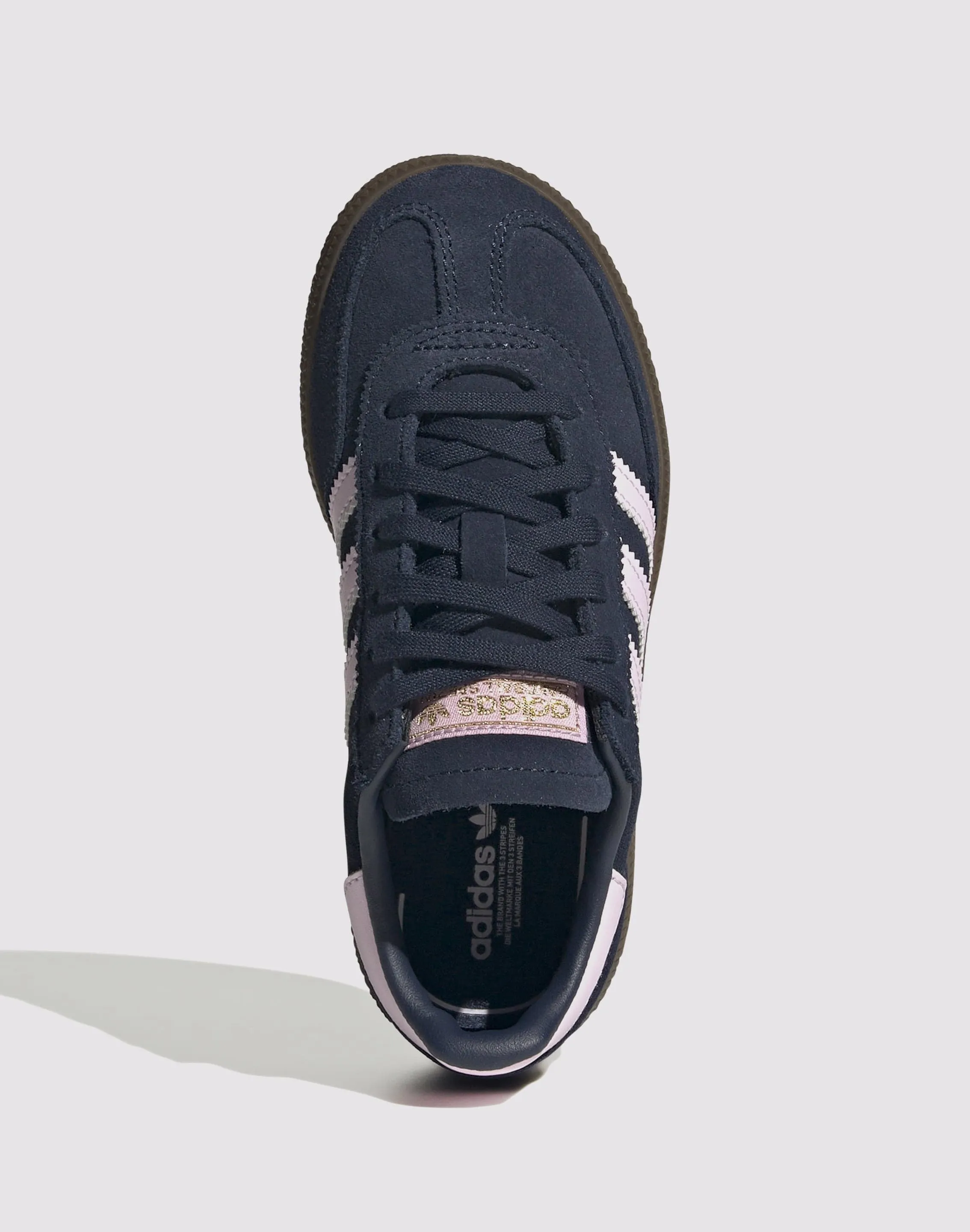 Adidas Originals Handball Spezial Preschool Girls' "Night Indigo/Orchid Fusion/Gum"