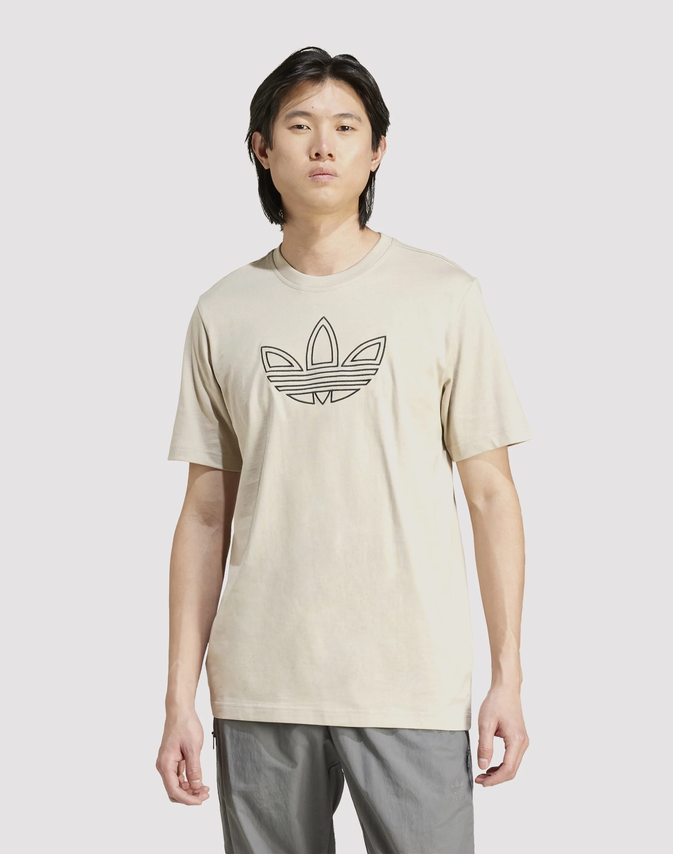 Adidas Outlined Trefoil Tee