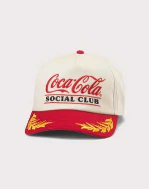 American Needle Coke Social Club Snapback Hat