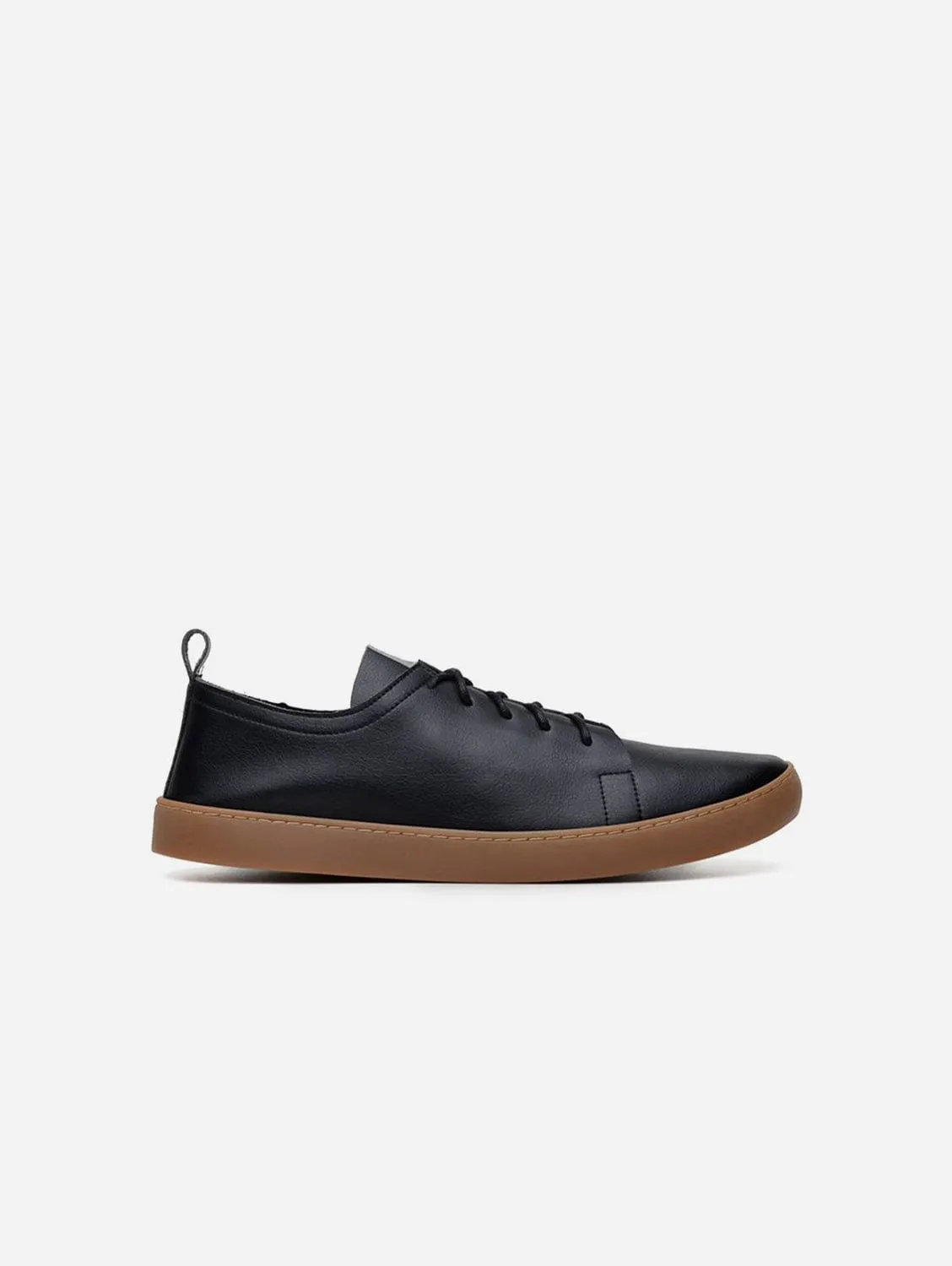 Andy Unisex Vegan Leather Sneakers | Black