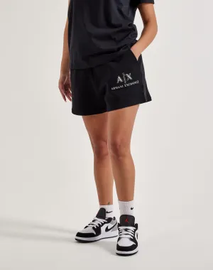 Armani Exchange Embellished Logo Shorts