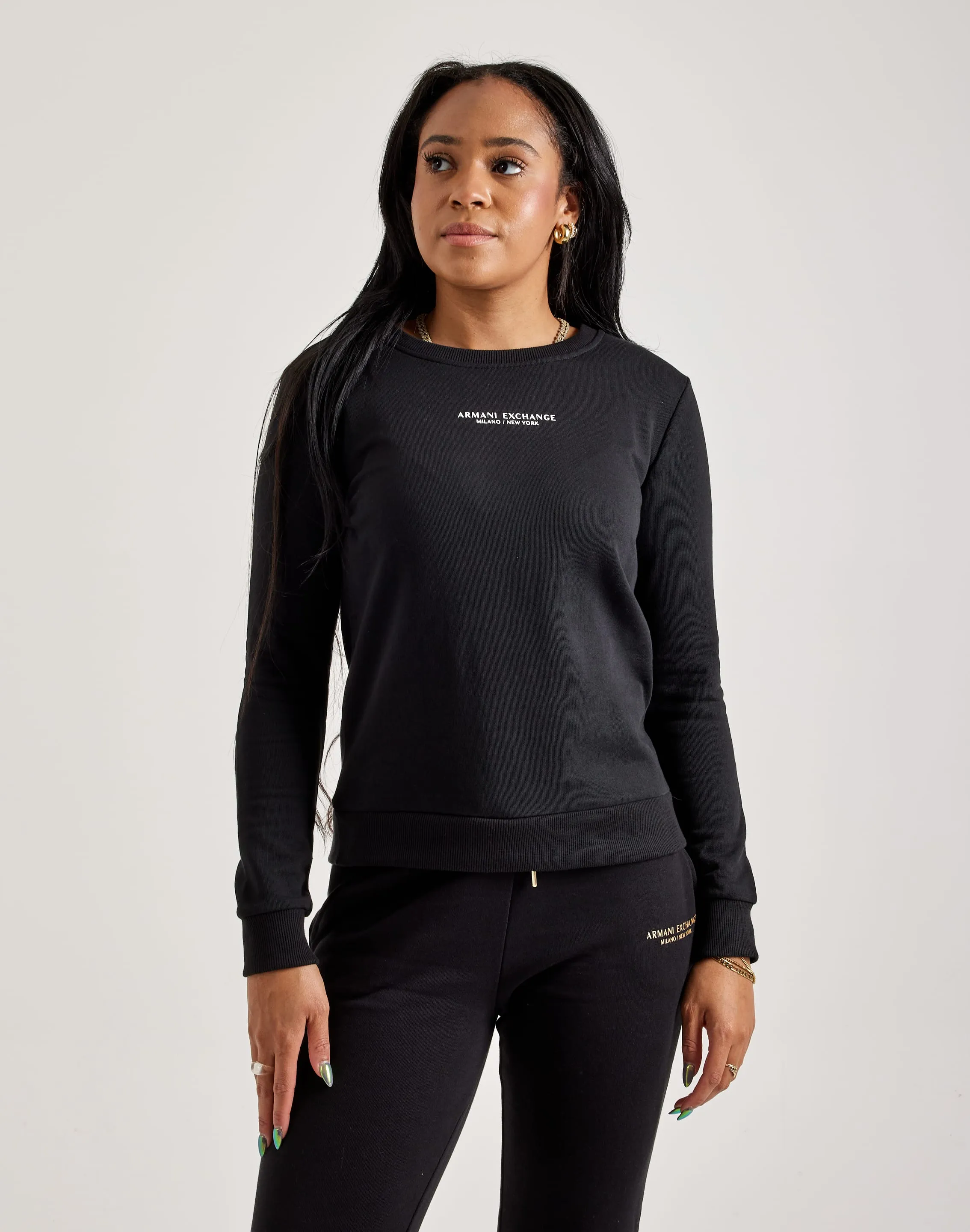 Armani Exchange Milano NY Crewneck Sweatshirt