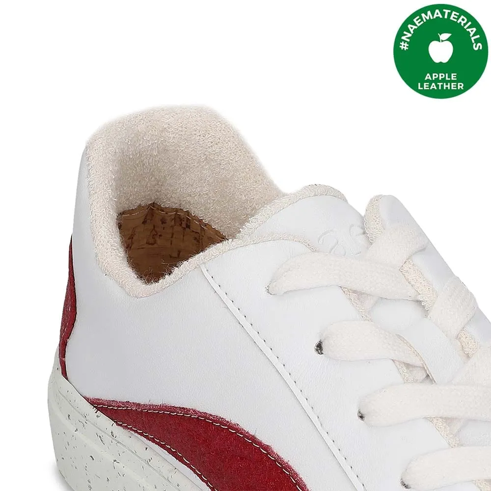 Berlin Unisex Pi?atex & Apple Leather Vegan Sneakers | Red