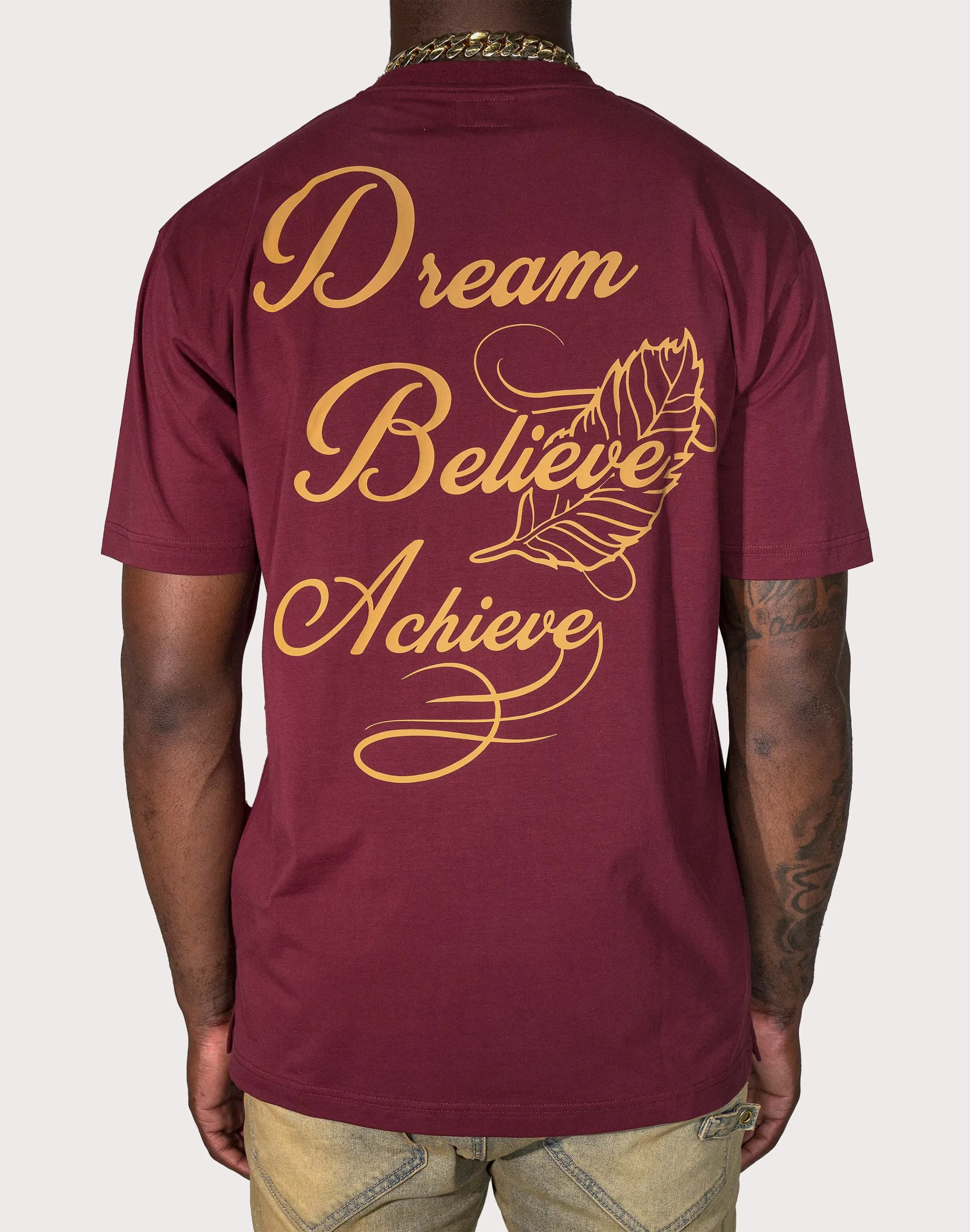 Blac Leaf D.B.A. Burgundy Tee
