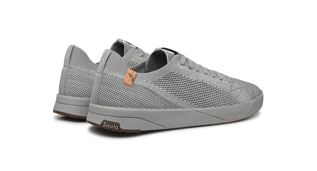 Cannon Knit 2.0 Men's Recycled PET Sneakers | Ultimate Grey
