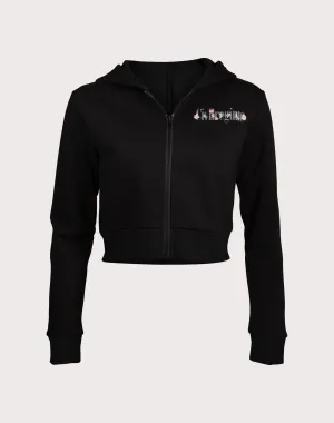 CIVIL CLOTHING Cropped Katana Black Hoodie