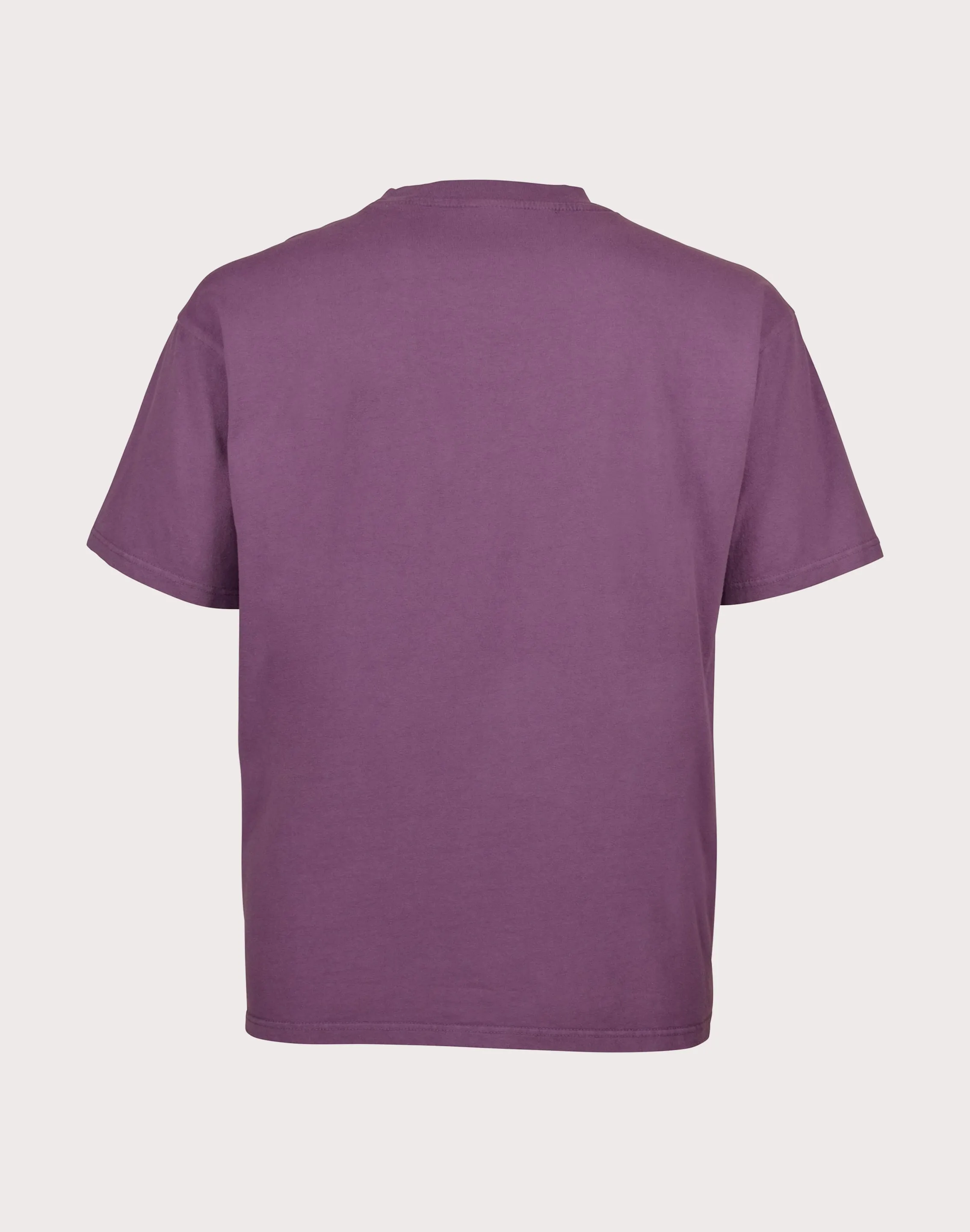 CIVIL CLOTHING Desert Bloom Boxy Pigment Wine Tee
