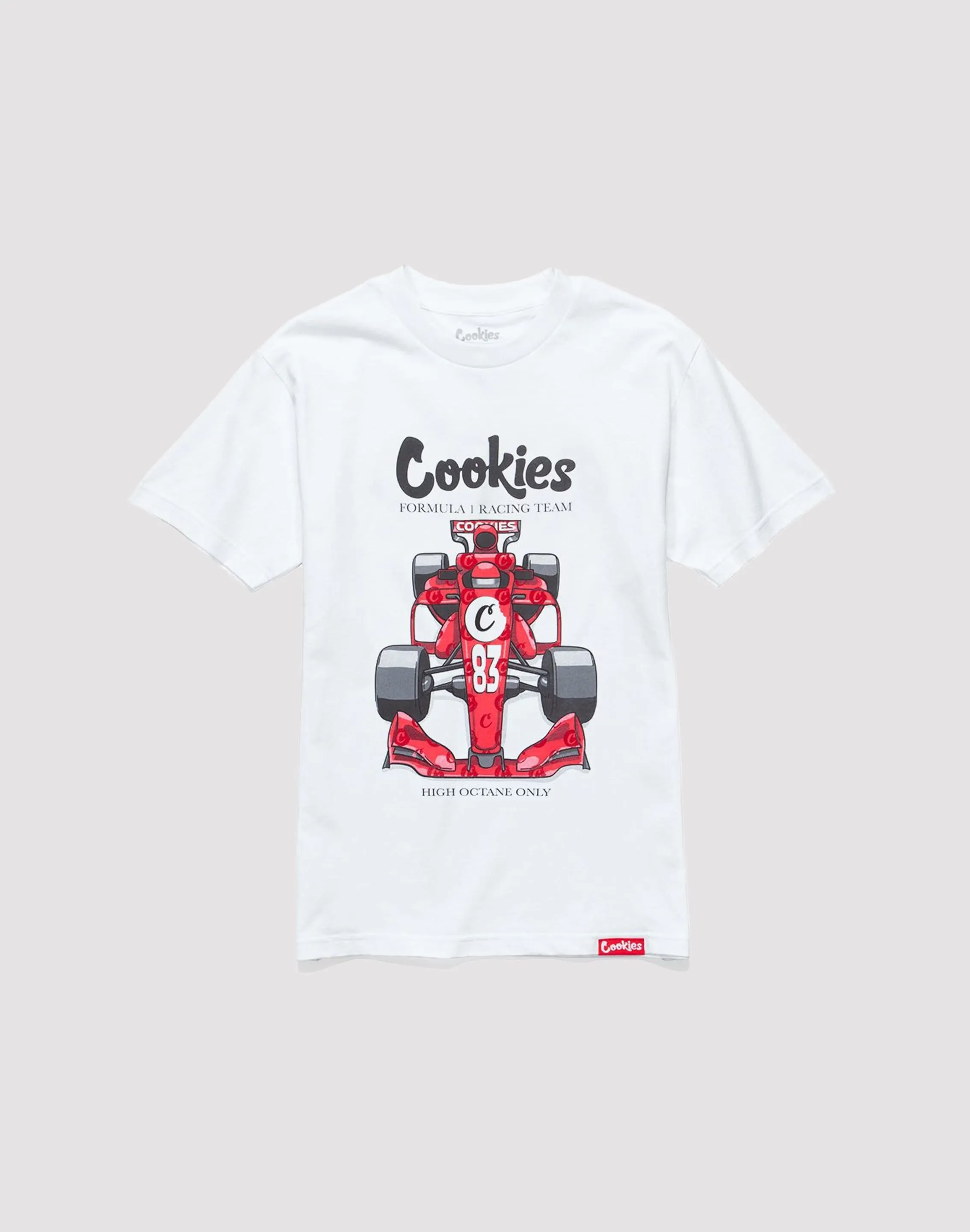 Cookies Sf Formula 1 White Tee