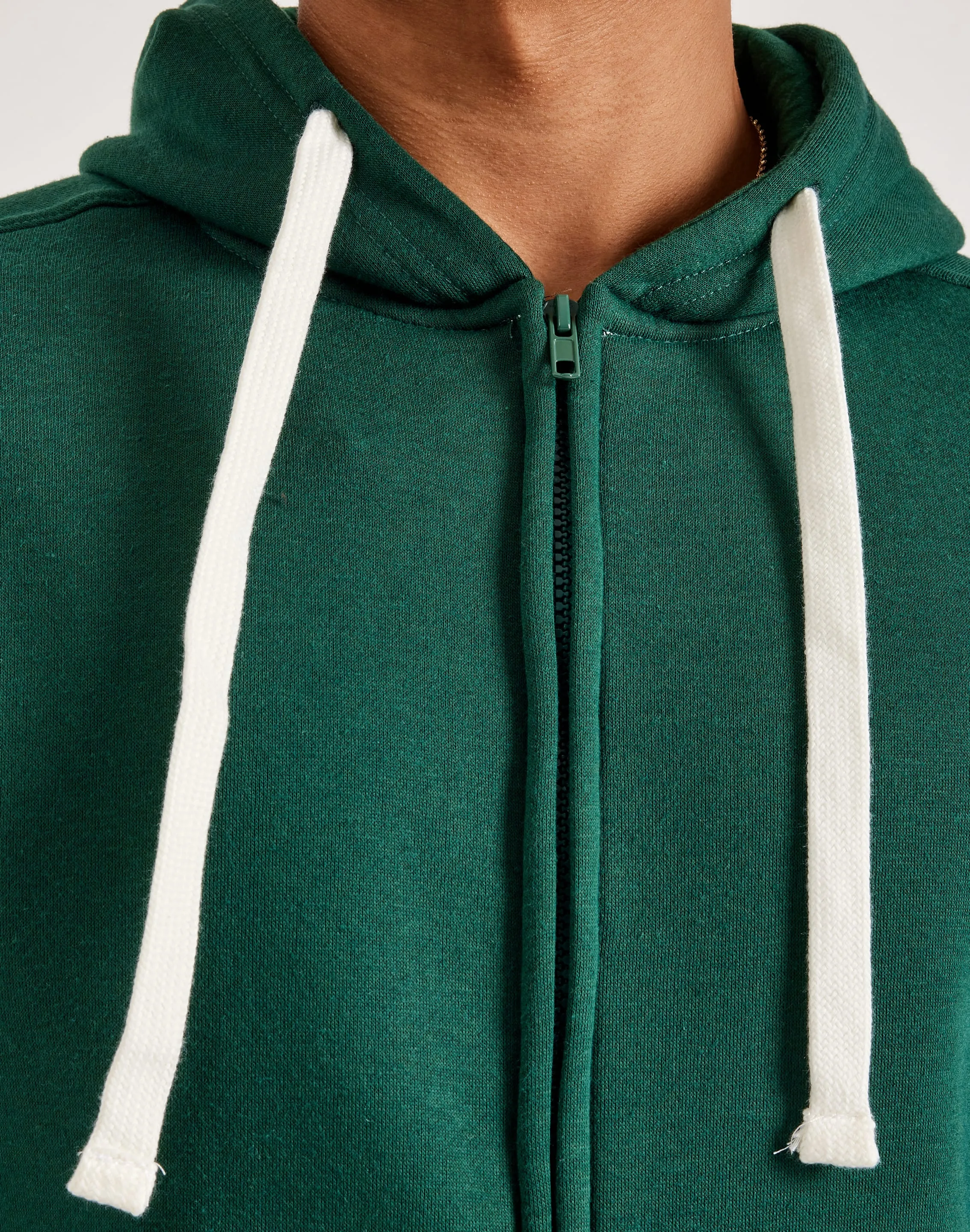DH Essentials Basic Full-Zip Fleece Hoodie
