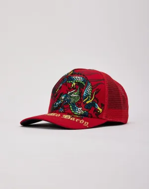 Ed Hardy Dragon Trucker Hat