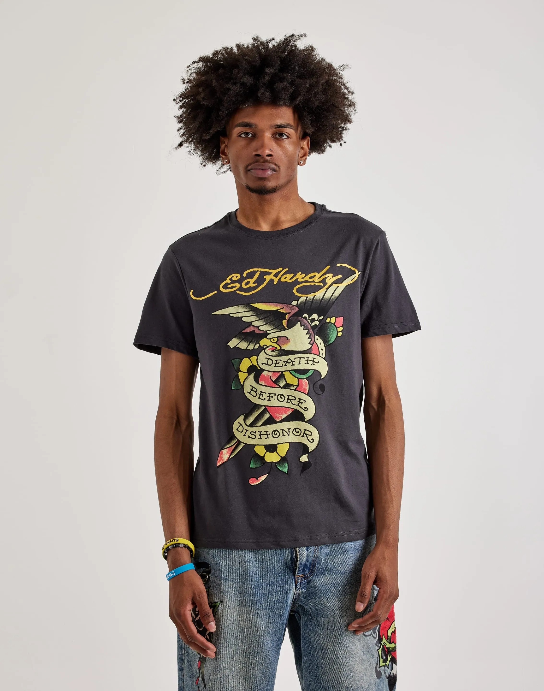 Ed Hardy  Eagle Short Sleeve Tee