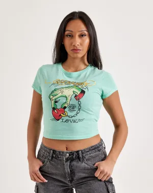 Ed Hardy Heart Hand Baby Tee