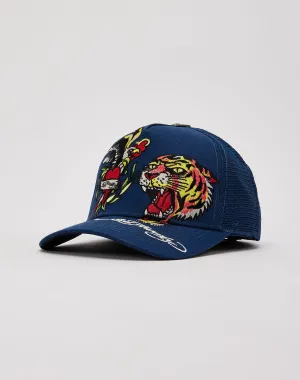 Ed Hardy Tiger Eagle Trucker Hat