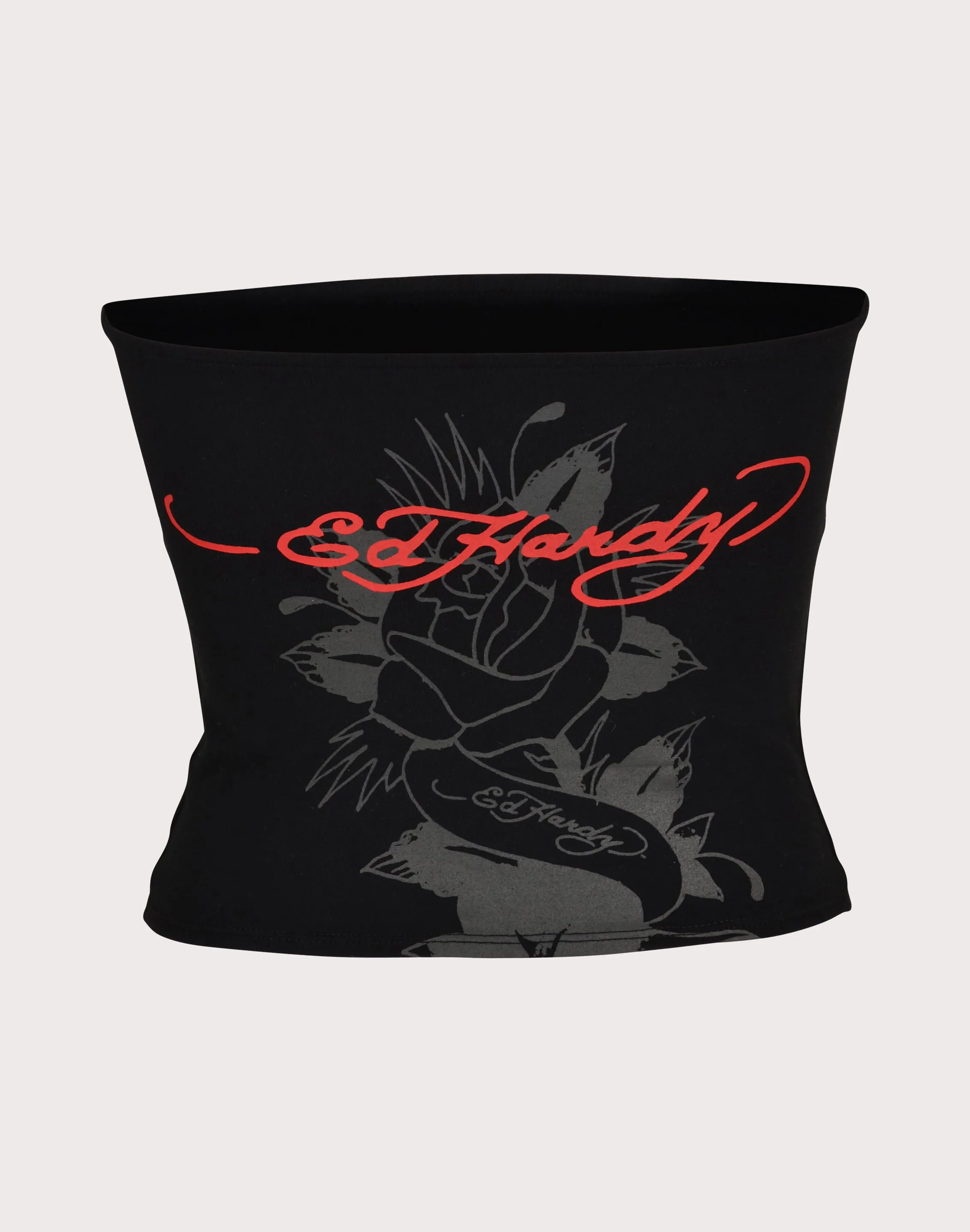 Ed Hardy Tiger Tube Black Top