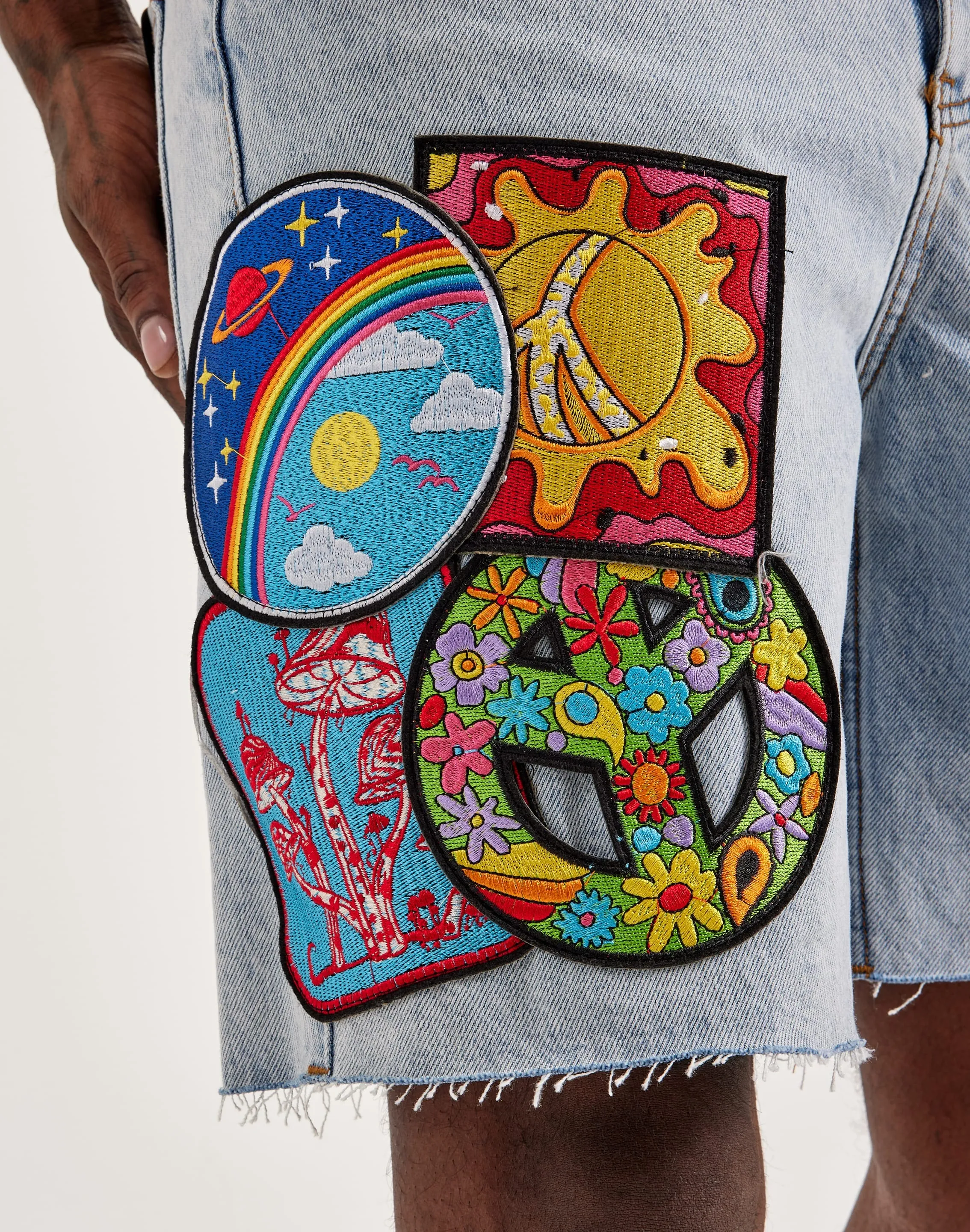 EPTM Trippy Denim Shorts