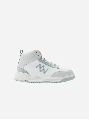 French Touch Unisex Vegan Corn Leather Sneakers | Ice Blue