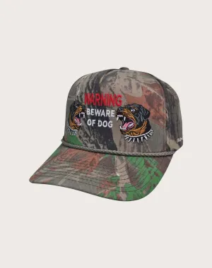 GENERAL RELATIVITY COMPANY LLC Beware of Dog Trucker Snapback