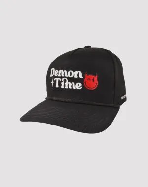 GENERAL RELATIVITY COMPANY LLC Demon Time Cotton Twill Black Snapback