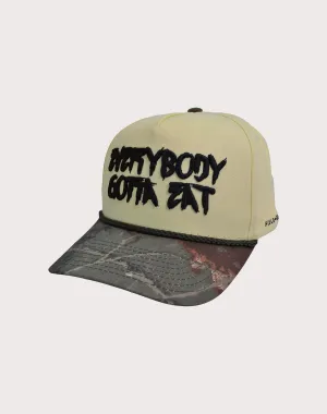 GENERAL RELATIVITY COMPANY LLC Everybody Gotta Eat Trucker-Camo
