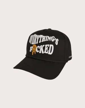 GENERAL RELATIVITY COMPANY LLC Everything Is F Twill Snapback Hat-Black