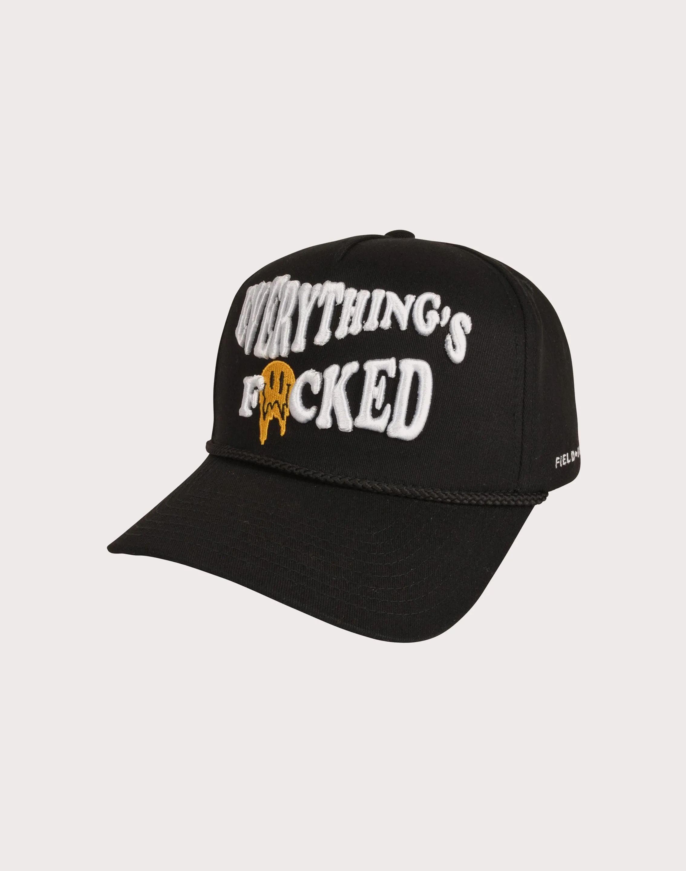 GENERAL RELATIVITY COMPANY LLC Everything Is F Twill Snapback Hat-Black