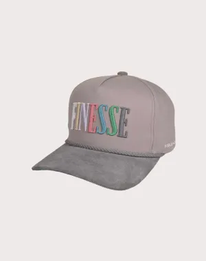 GENERAL RELATIVITY COMPANY LLC Finesse 2 Tone Twill Snapback Hat-Suede Grey