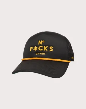 GENERAL RELATIVITY COMPANY LLC No F*cks Given Corded Trucker Snapback Hat