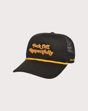 GENERAL RELATIVITY COMPANY LLC Respectfully Corded Trucker Snapback Hat