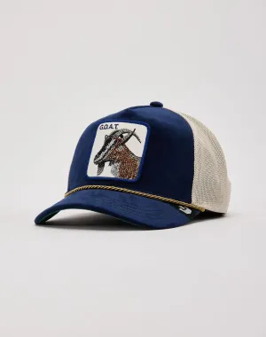 Goorin Bros Sapphire Goat Trucker Hat
