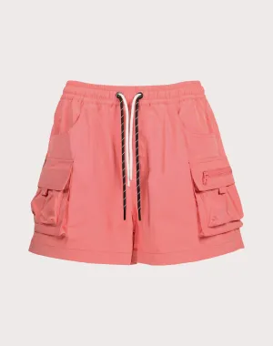 Grindhouse Nylon Cargo 3-Inch Pink ?Shorts