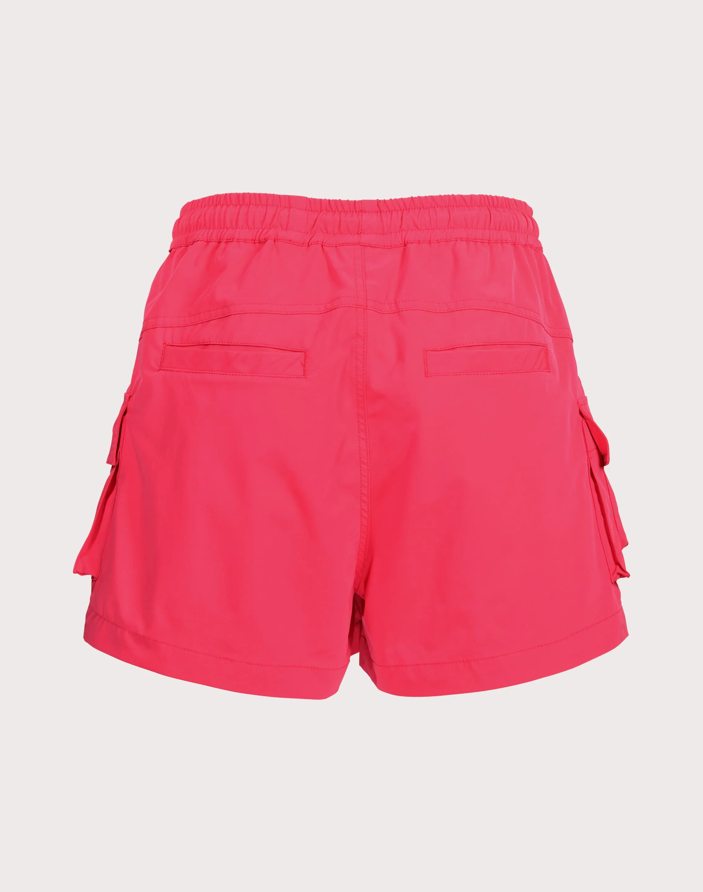 Grindhouse Nylon Cargo 3-Inch Raspberry Shorts