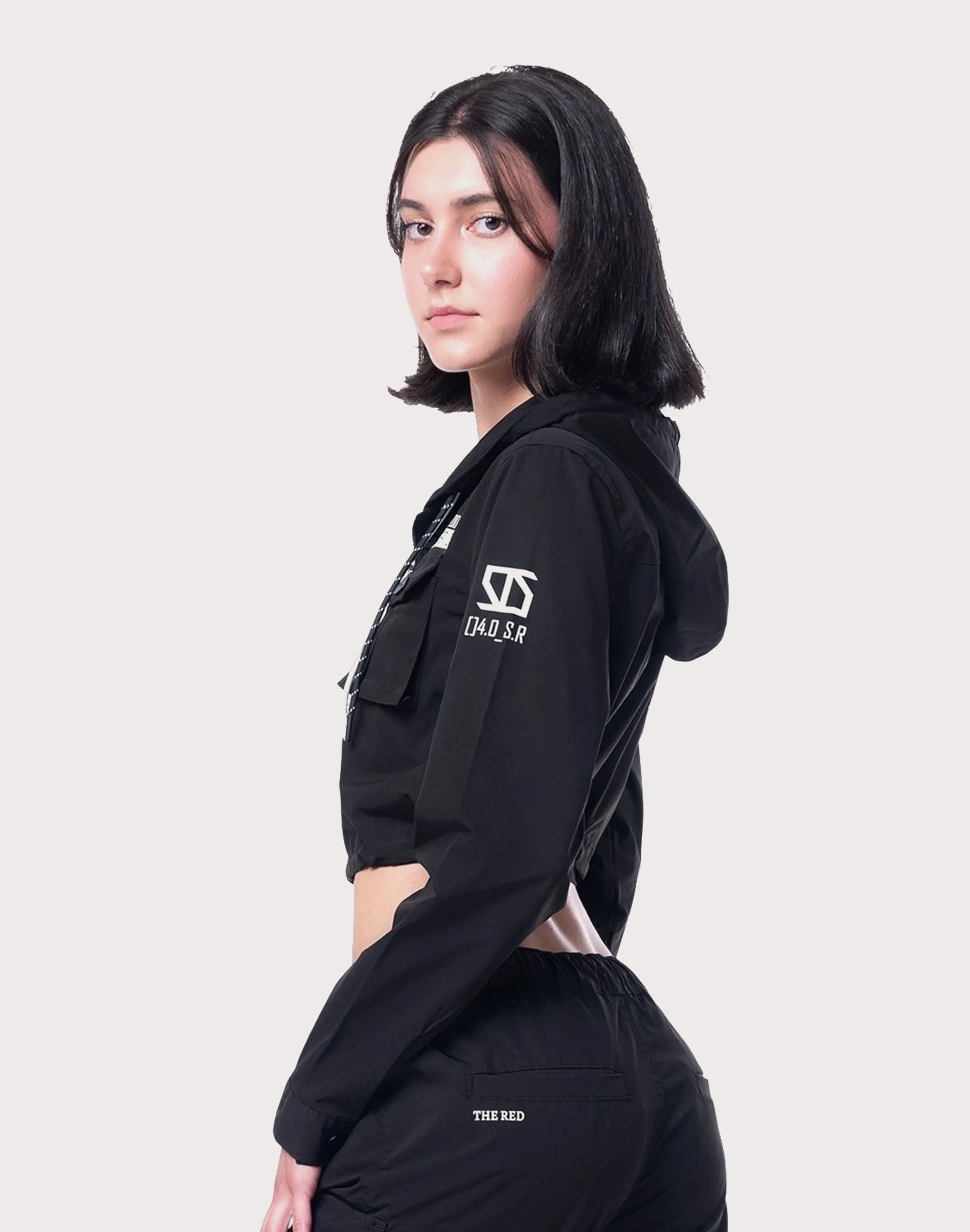 Grindhouse Nylon Cropped Jacket