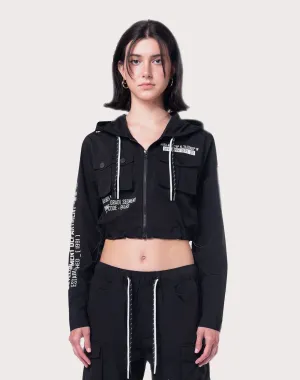 Grindhouse Nylon Cropped Jacket