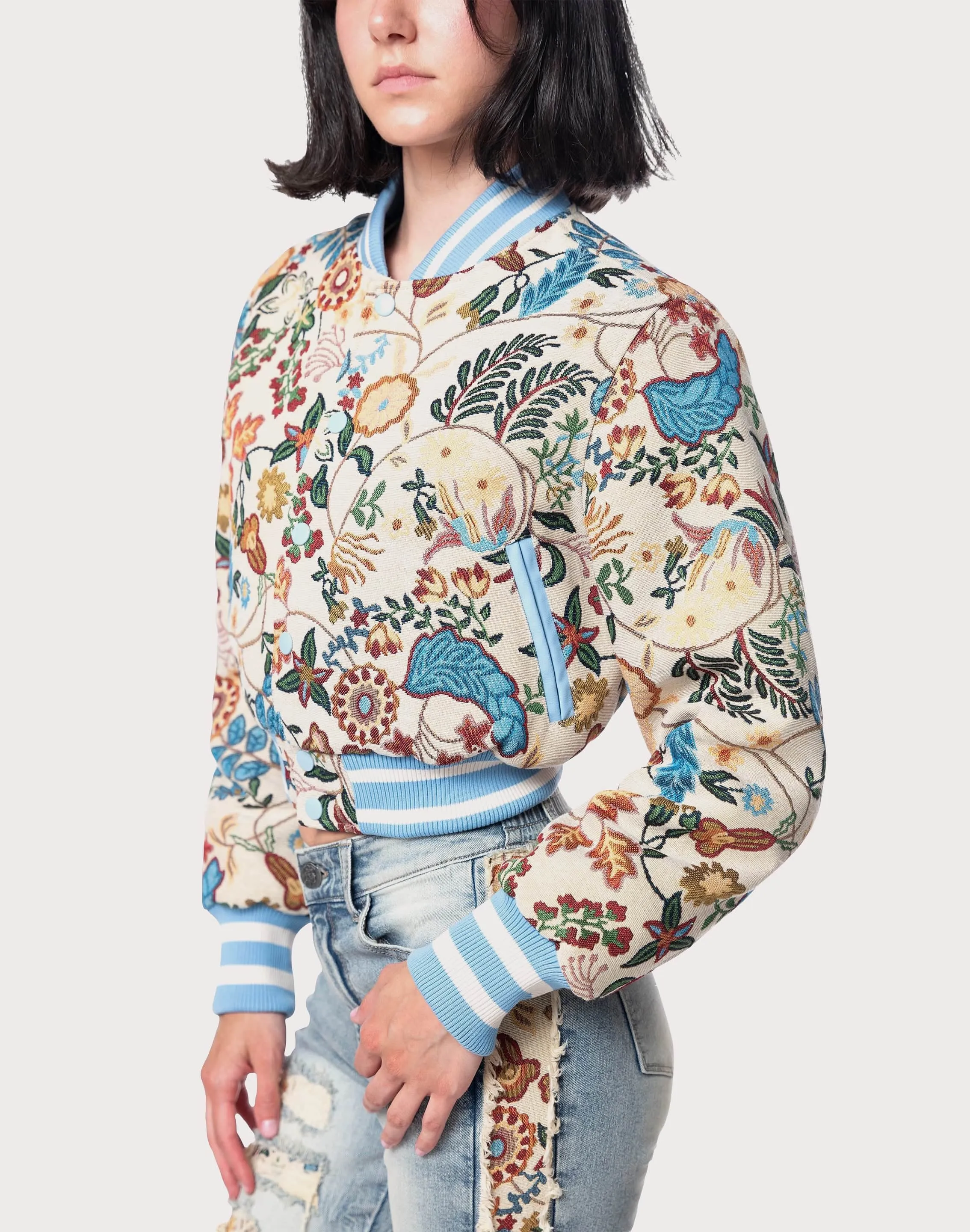 Grindhouse Tapestry Varsity Jacket