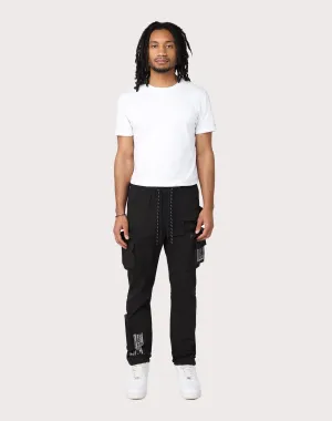 Grindhouse Utility Nylon Black Cargo Pants