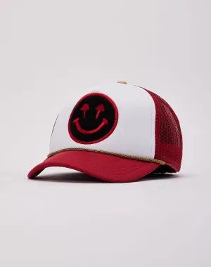 Happy Caps Double Blind Trucker Hat