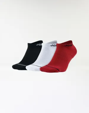 Jordan 3-Pack Jumpman No-Show Socks