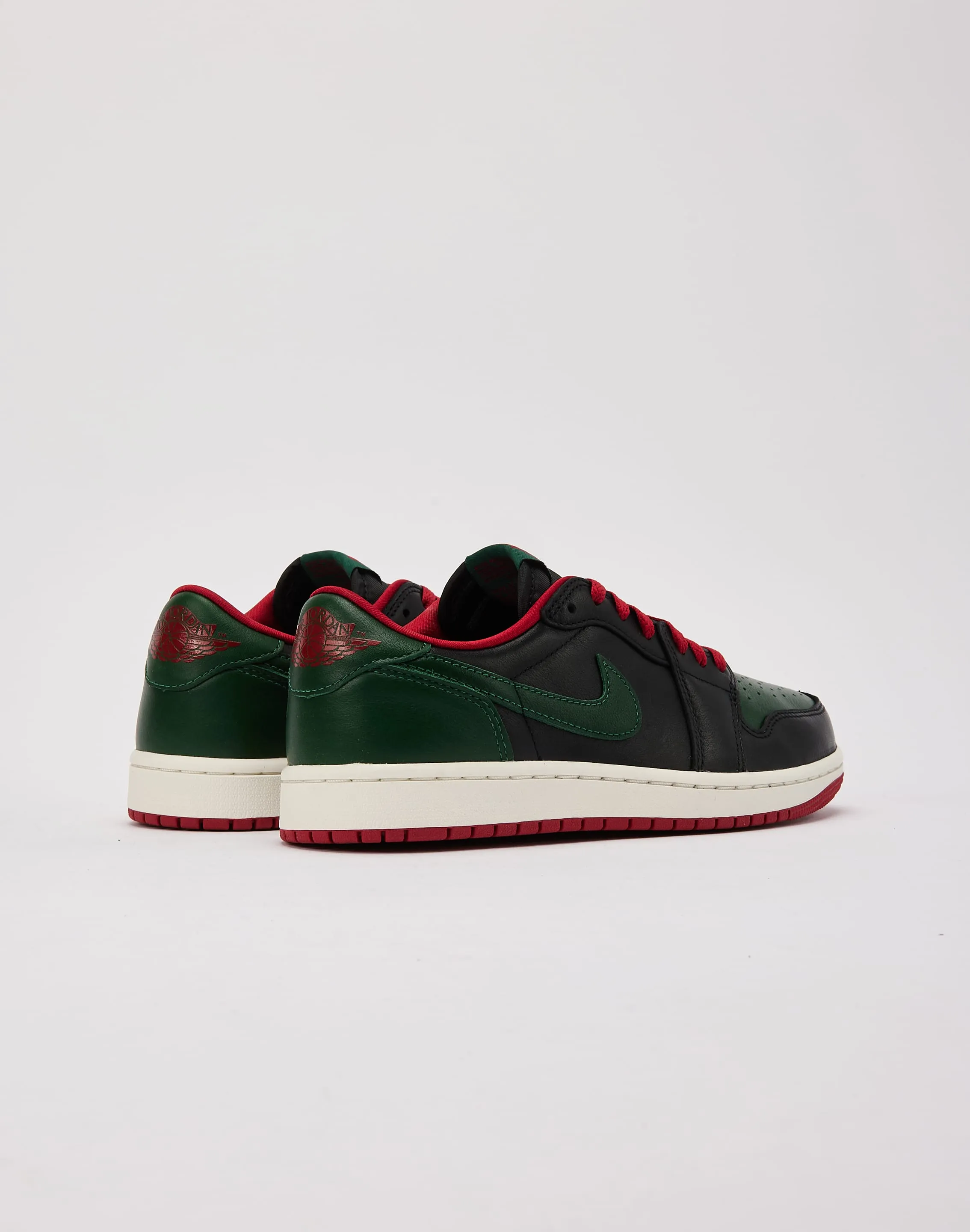 Jordan Air Jordan 1 Retro Low OG 'Black and Gorge Green'