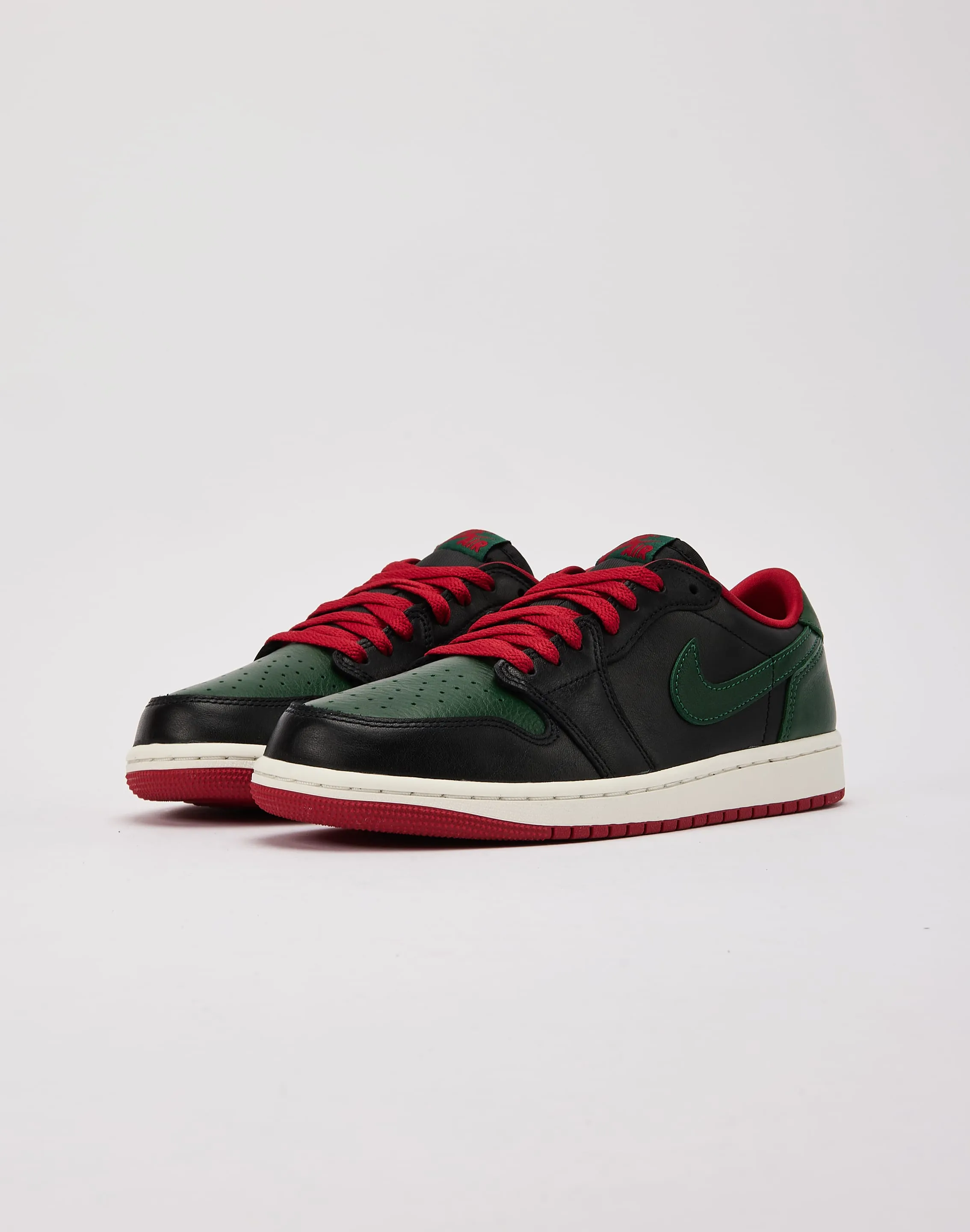 Jordan Air Jordan 1 Retro Low OG 'Black and Gorge Green'