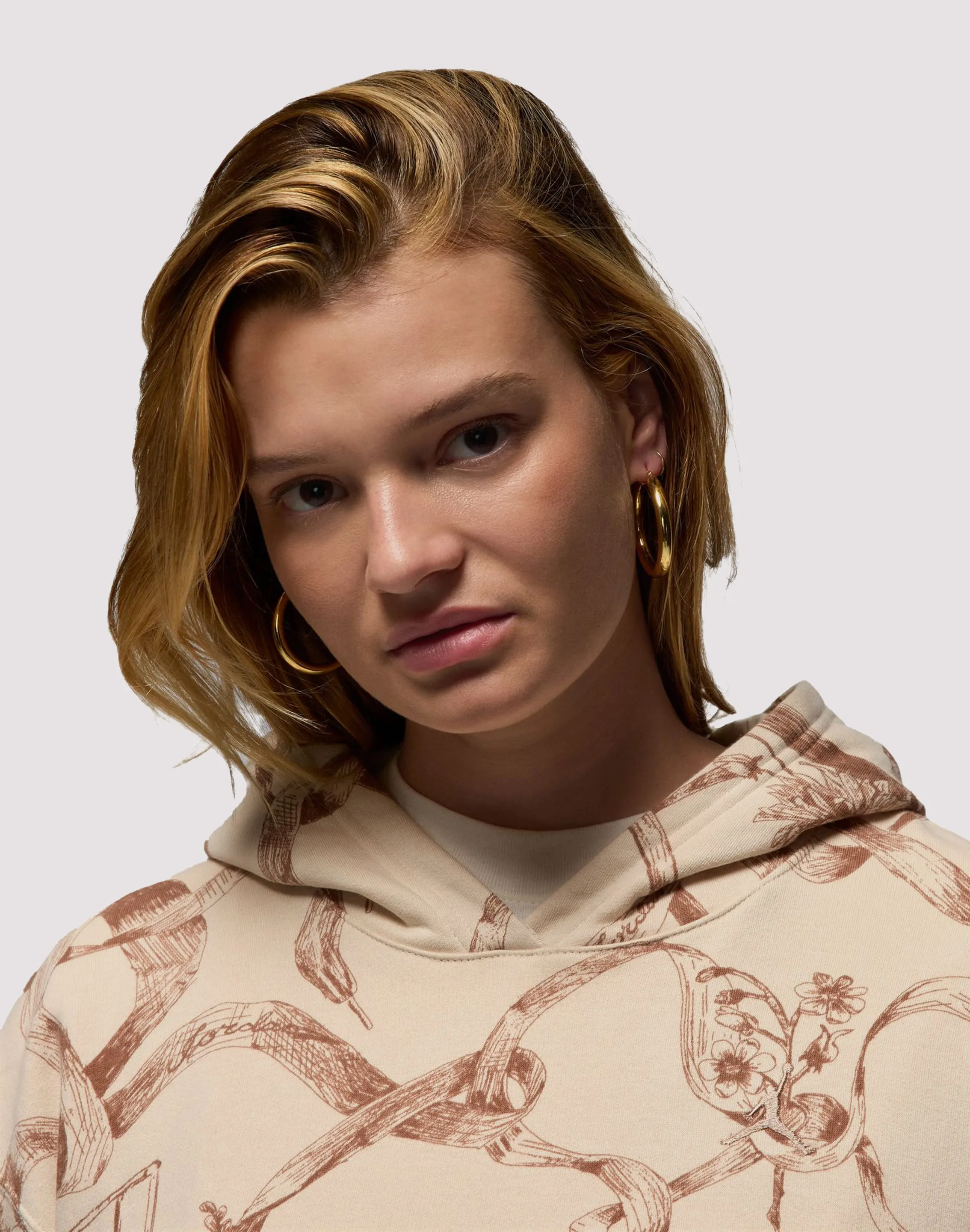 Jordan Brooklyn Fleece Printed Hoodie