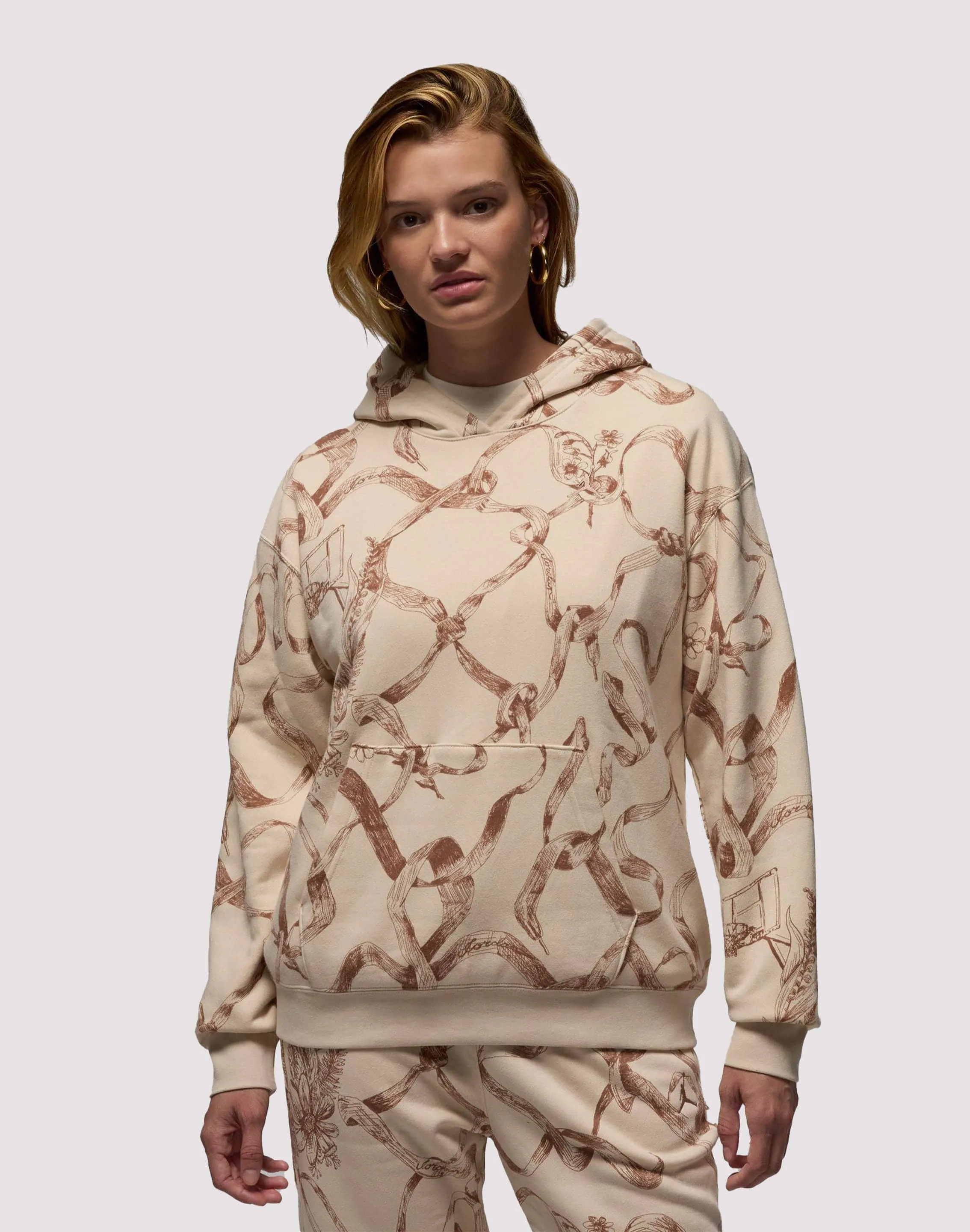 Jordan Brooklyn Fleece Printed Hoodie