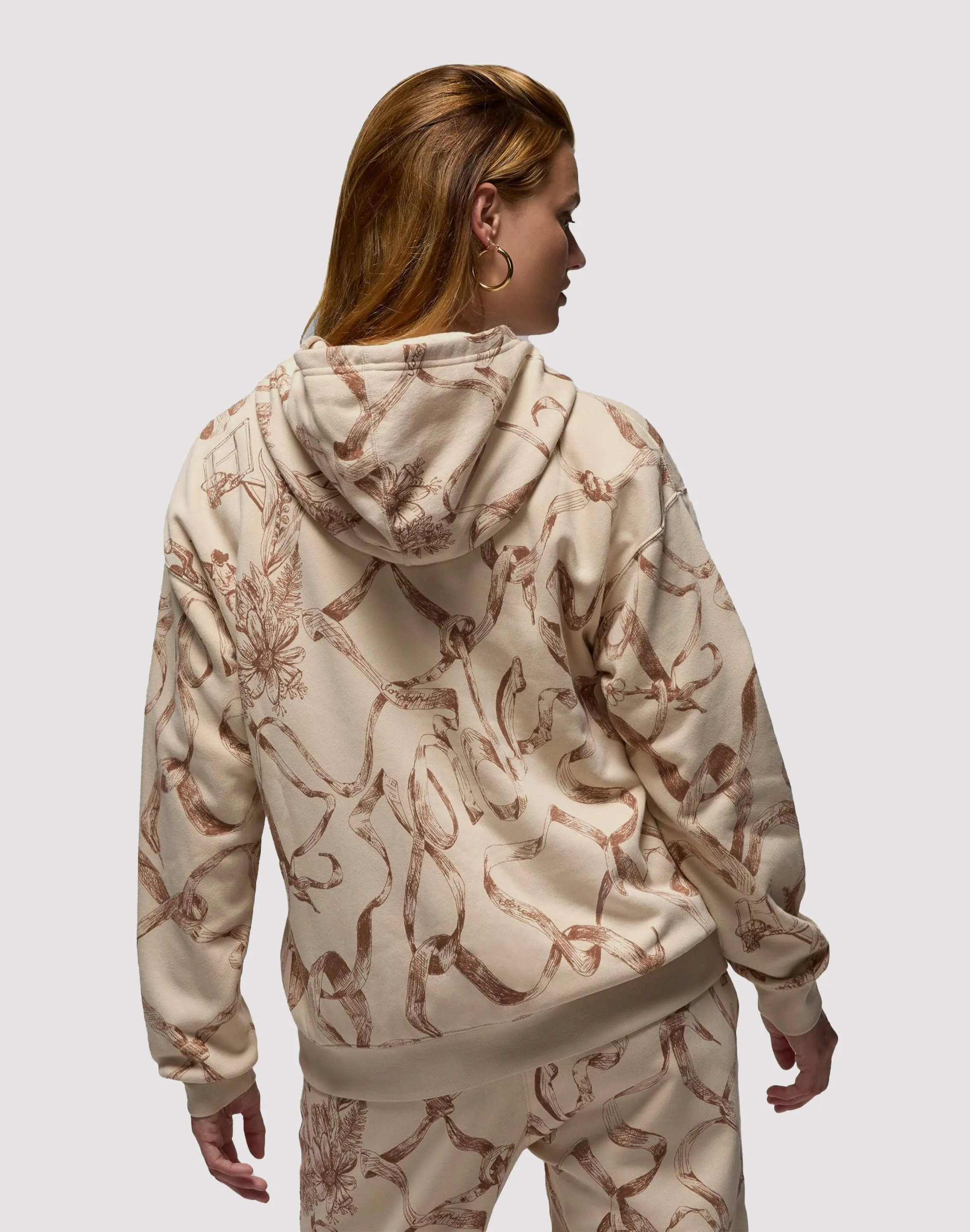 Jordan Brooklyn Fleece Printed Hoodie