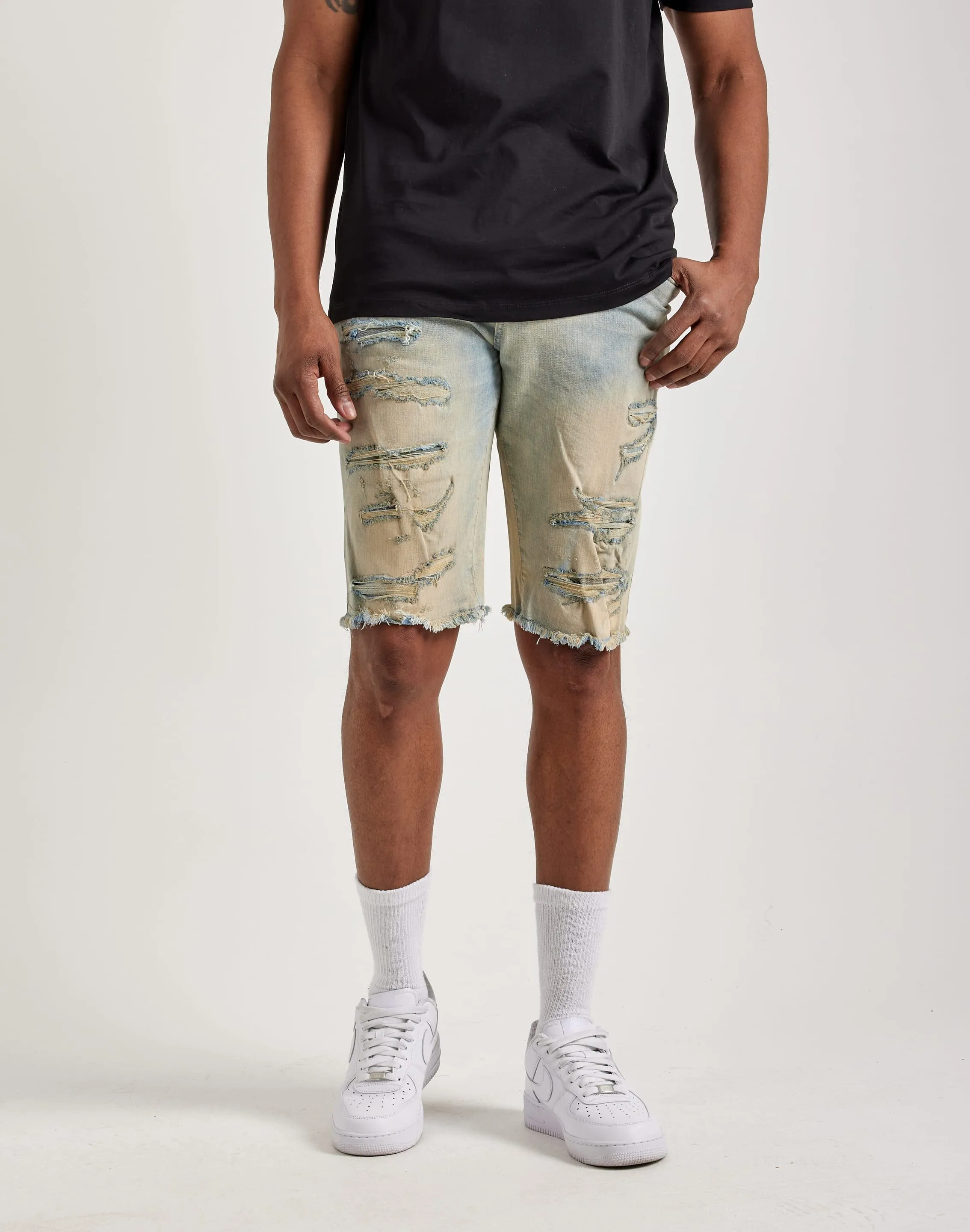 Jordan Craig Basic Denim Shorts