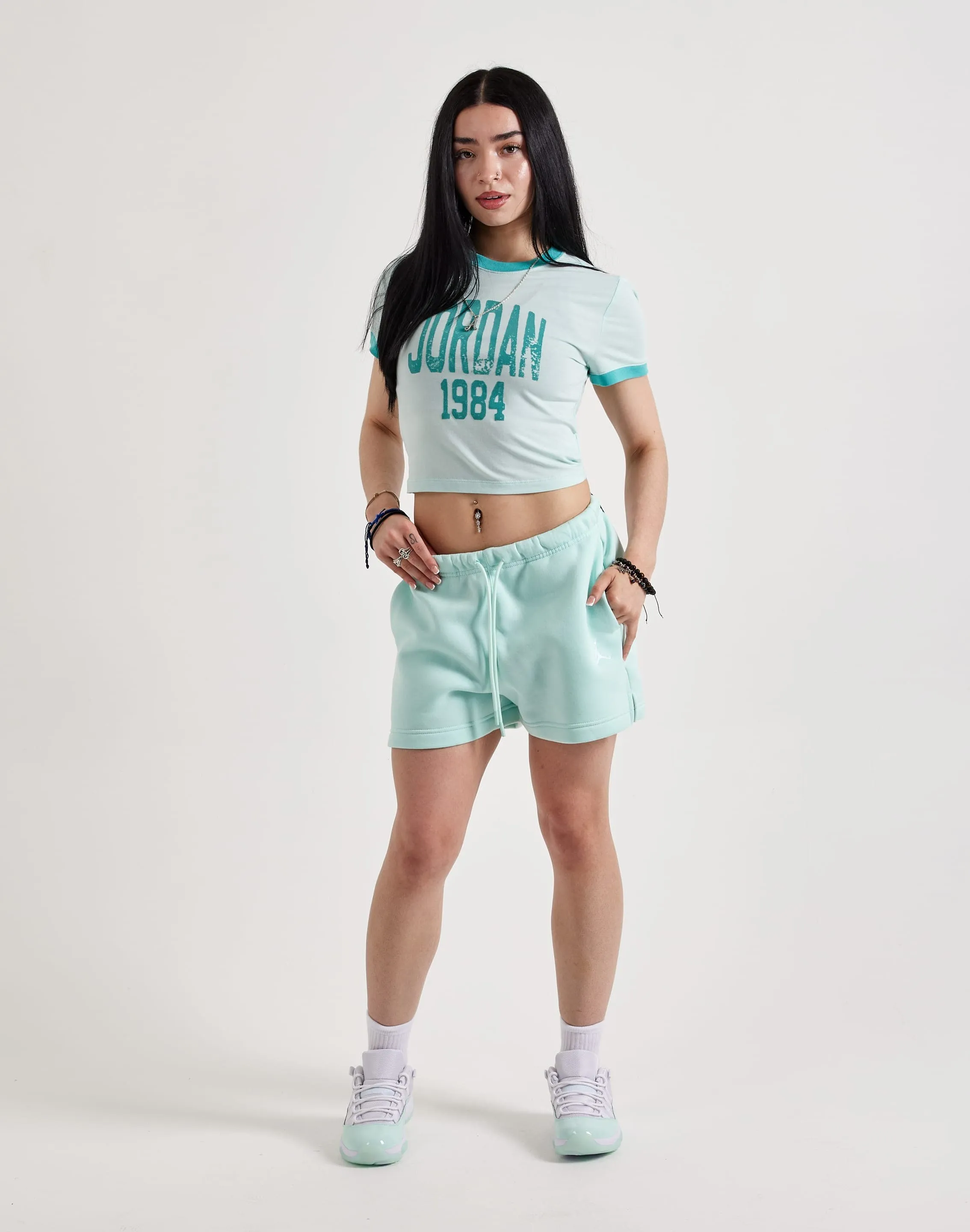 Jordan Cropped Graphic Tee