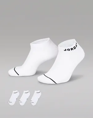 Jordan Everyday Cushioned No-Show Socks 3-Pack
