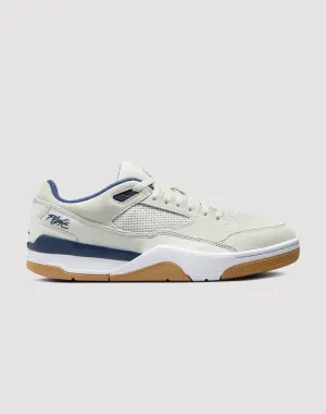 Jordan Flight Court "Neutral Grey/Midnight Navy/White"